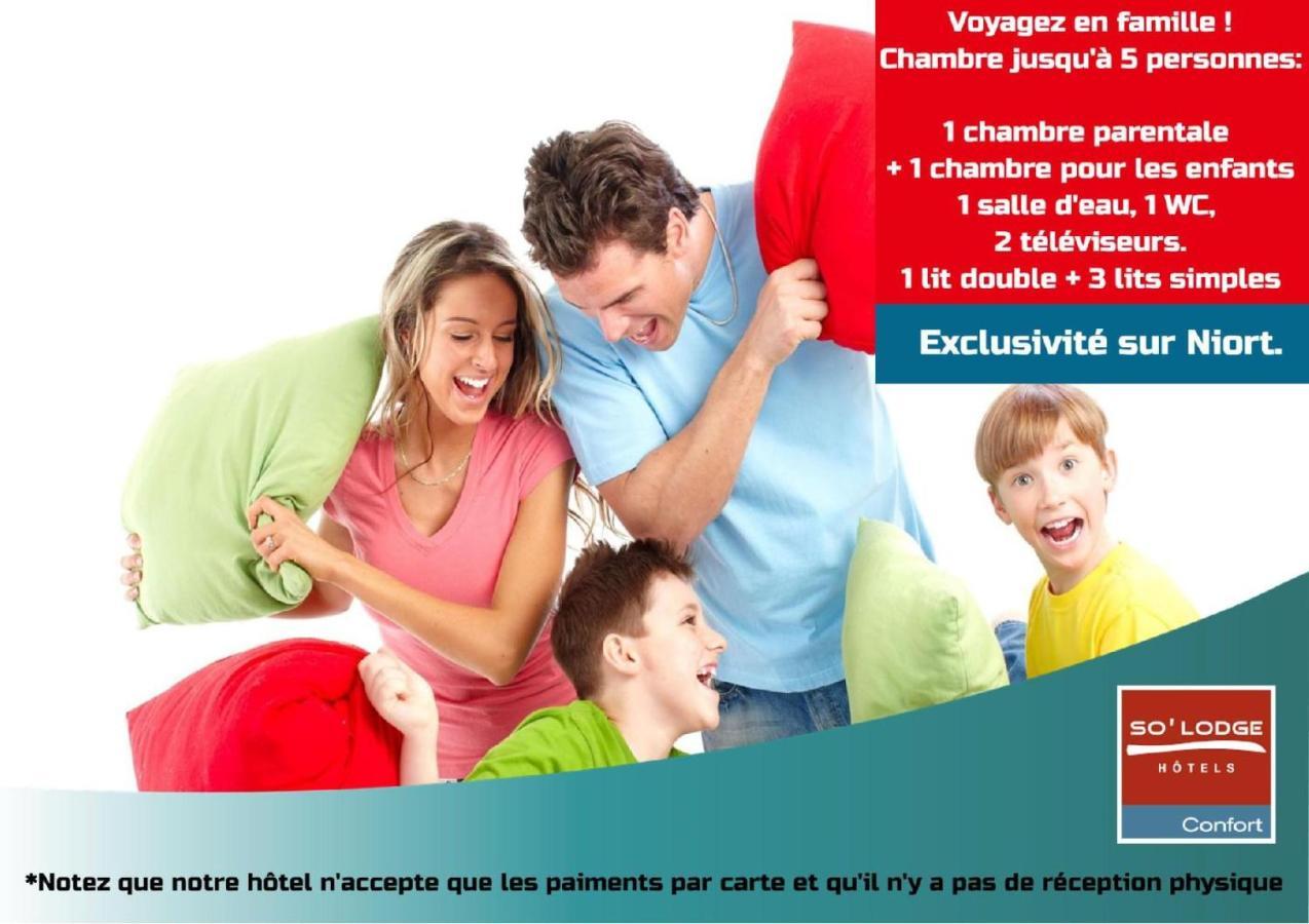 So'Lodge Niort A83 La Creche Екстериор снимка